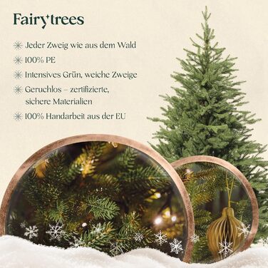 Штучна ялинка 180 см FairyTrees