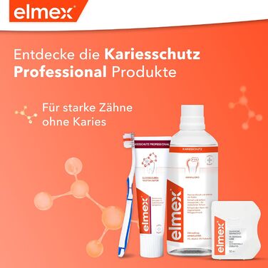 Зубна нитка 50 м вощена зубна стрічка для ретельного очищення зубів нитка з ефектом пухнастості та амінофторидом запобігає карієсу та запаленню ясен (набір 4 шт.) 50.00 м (4 шт. в упаковці)