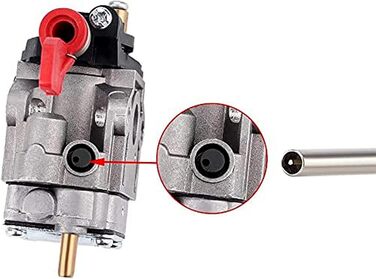 Набір інструментів для налаштування карбюратора (12 шт.) / Викрутки для тюнінгу 2-тактних двигунів (з шліцами Keil, Pac Man, D, подвійна D) для бензопил та тримерів Poulan, Husqvarna, STIHL, ECHO, металеві