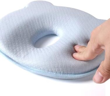 Ортопедична дитяча подушка Baby Pillow Against Flat Head Дитяча подушка Memory Foam для новонароджених 0-12 місяців, Подушка проти деформації голови Baby