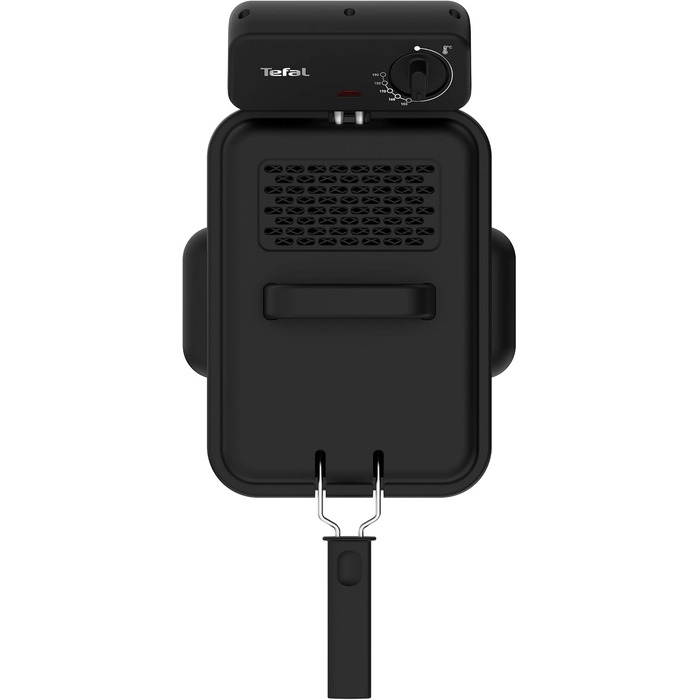 Фритюрниця Tefal FR5030 Family Pro Access 4.0 л 3000 Вт Напівпрофесійний з олією Знімний контейнер для масла Технологія зони охолодження легке очищення, хрустка картопля фрі Нержавіюча сталь/чорний