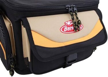 Сумка Berkley System Bag, рибальська сумка з коробками Один розмір червоний/сірий/чорний