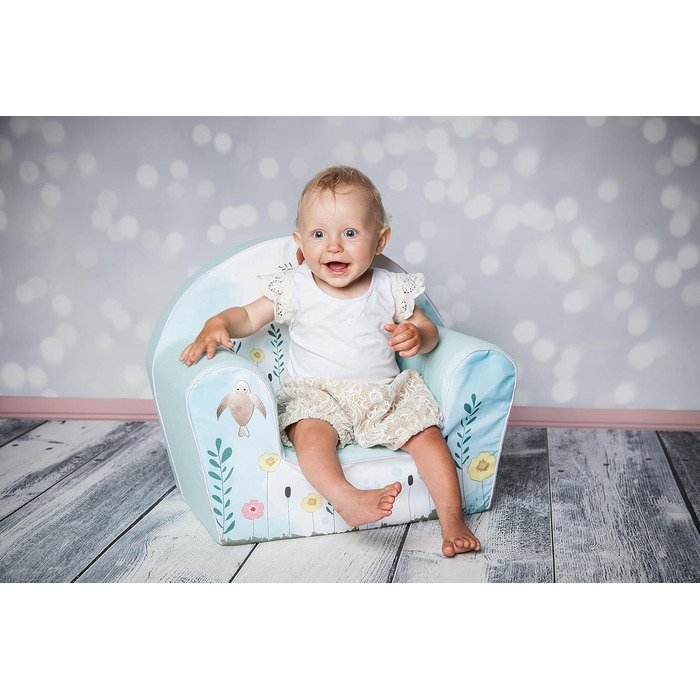 Дитяче крісло Fawn, бірюзове, 68352 -