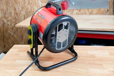 Теплова гармата Mecafer MH3000VT, 3000 Вт, Turbo, до 40 м