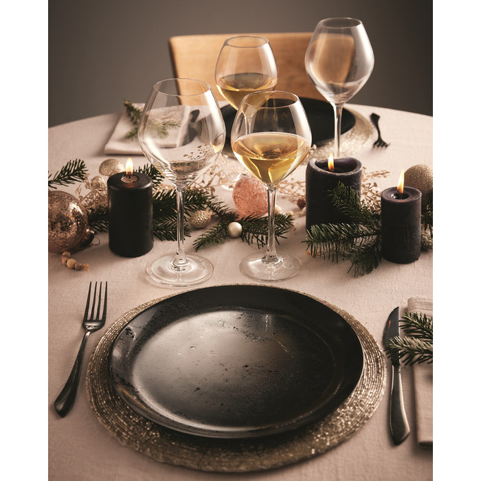 Тарілка обідня Luminarc Diana Black, 25 см (6788142)