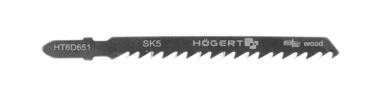 Полотно для електролобзика по дереву (уп/5 шт) HOEGERT 100 (HT6D651)