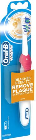 Електрична зубна щітка Oral-B Complete Deep Clean, живлення від батарейок, ука, колір може бути різним