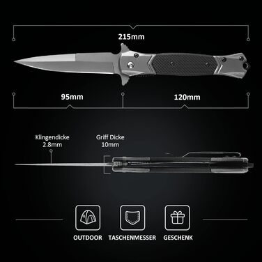 Тонкий складаний ніж з ручкою G10, одноручний ніж з кліпсою, кишеньковий ніж з отвором для шнурка, туристичний ніж, EDC ніж, подар