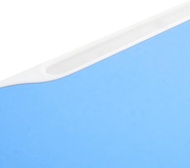 Дитячий комплект письмового столу зі стільцем, дитячий стіл та стілець з регульованою висотою, дитячий стіл для хлопчиків та дівчаток, молодіжний стіл (синій, білий)