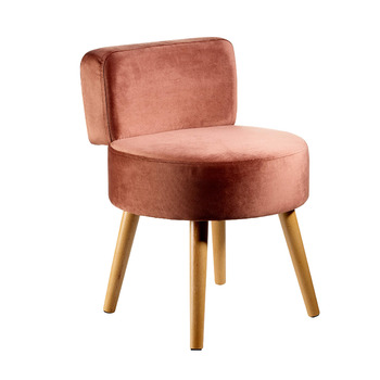 Крісло Echtwerk &39Milo&39, м&39яке крісло, скандинавське крісло, зручне крісло, висока спинка, м&39яка пінопластова підкладка, для вітальні та куточка для читання, дерев&39яні ніжки, 44 x 58 см, 4 кг, сіро-коричневий