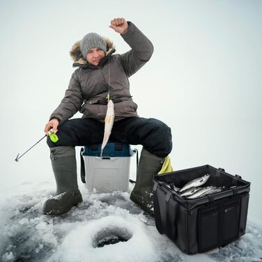 Складана миска для миття посуду EVOCAMP 20 л, водонепроникна складна миска для кемпінгу - складна кемпінгова мийка - підходить для подорожей, риболовлі, миття посуду, охолоджувач для напоїв на свіжому повітрі, охолоджувач для пива для саду