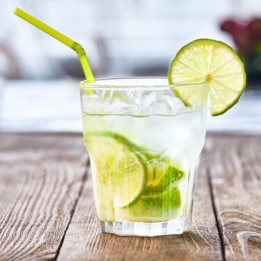 Пластикові стакани для води Tebery 8 х 250 мл, стакани для віскі, пластикові стакани для коктейлів, стакани для пиття з акрилового