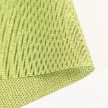 Підстилки ПВХ homEdge, нековзні, термостійкі, вінілові, що миються, зелені, 4 шт. и, 4 шт.