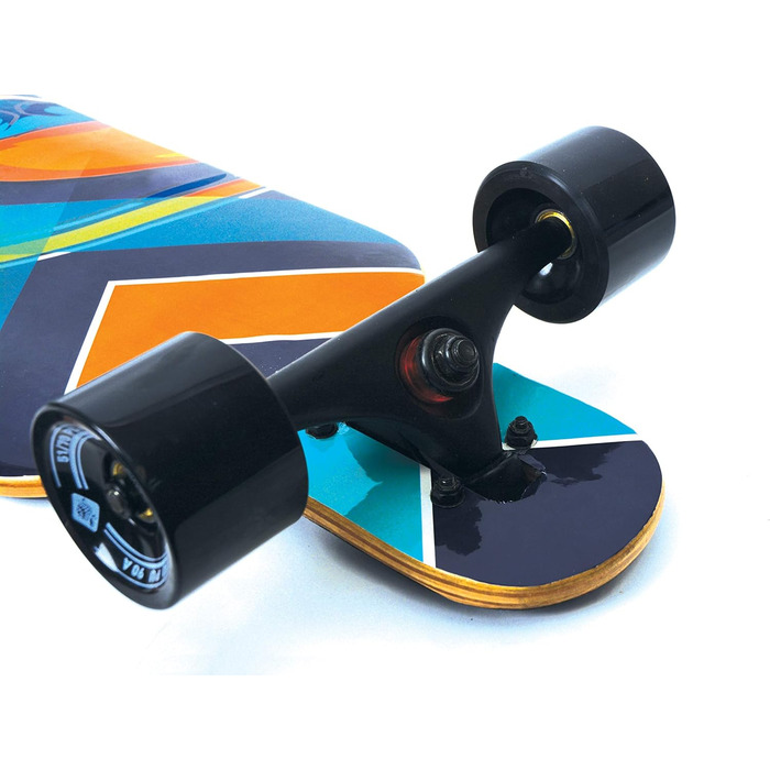 Лонгборд Schildkröt Freeride Cool Chimp 41" 9-шаровий клен drop-through ABEC-11 PU колеса 70x51 мм 88A повний компліт для фрірайду високих швидкостей німецький бренд понад 100 років оригінал 2025