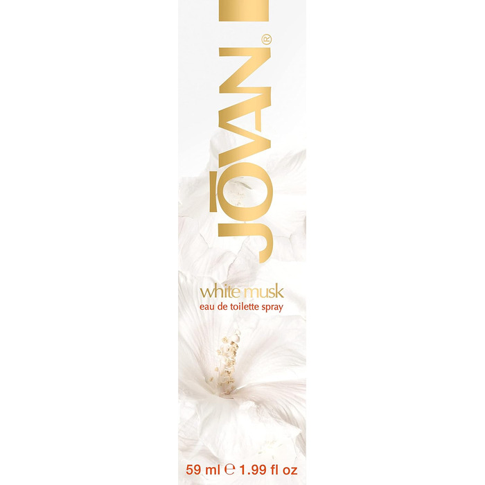 Жіноча туалетна вода Jovan White Musk 59 мл, 1 упаковка (1 x 59 мл) 59 мл (1 упаковка)