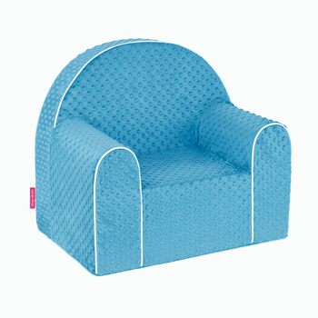 Дитяче крісло від 2 років - Дитяче крісло - Дитяче крісло зі знімним та пральним чохлом - Міні-диван для дівчаток та хлопчиків - Зручне маленьке крісло для дитячих кімнат - Синє