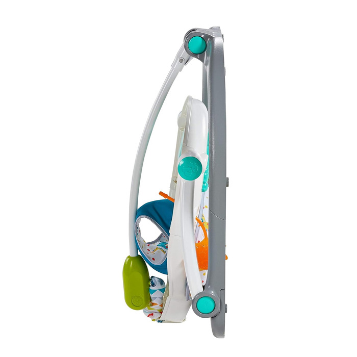 Компактні ходунки Carnaval Baby Walker Fisher-Price Jumperoo зі світлом, звуком і музикою, розбірні для зручного транспортування 9 місяців і старше, FDG98