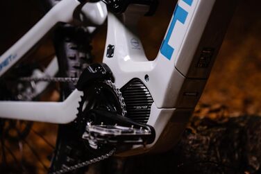 Гірський електровелосипед для дорослих Muret Trail Full Suspension E-Fully, сірий/синій 48