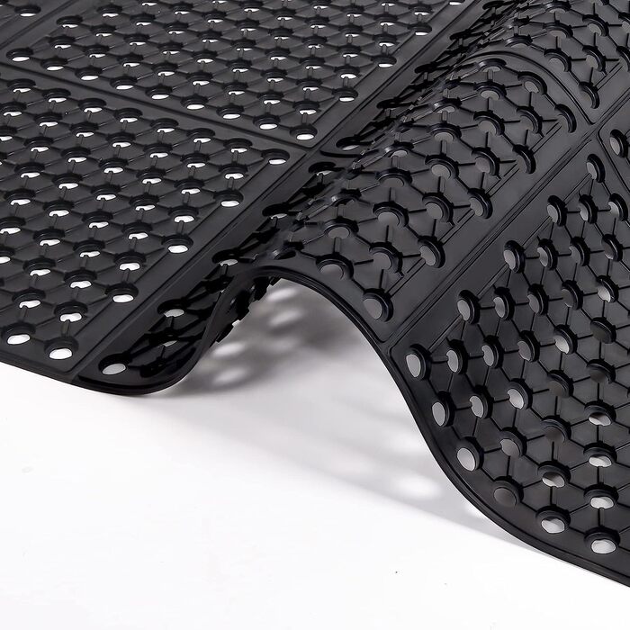 Гумовий килимок, кільцевий гумовий килимок, стільникові килимки, великі гумові вхідні килимки для зовнішнього використання, нековзний килимок для дверей, перфорований килимок для дверей, килимове покриття для вулиці, протиковзкий килимок, килимок для улов