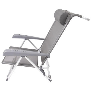 Крісло розкладне Bo-Camp Saint-Tropez Grey (1204796)
