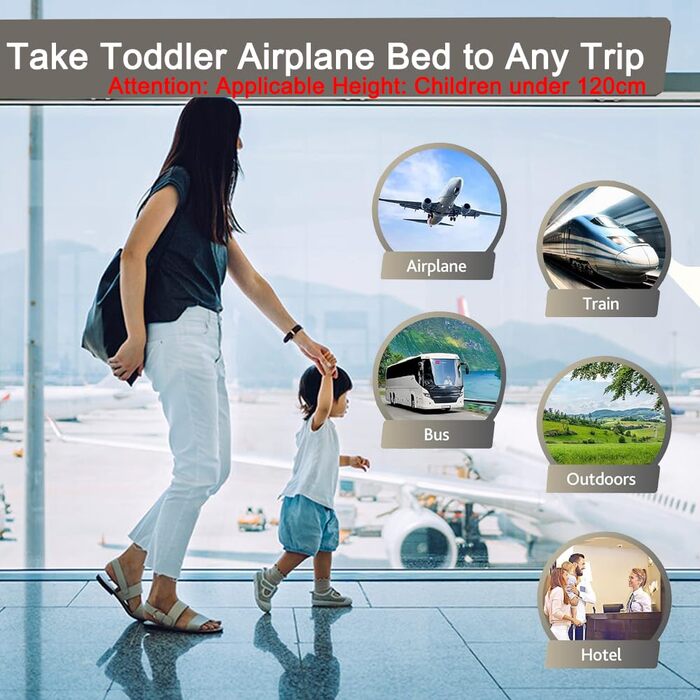 Надувне дитяче ліжко JANTEELGO Air Baby 80×50×60 см