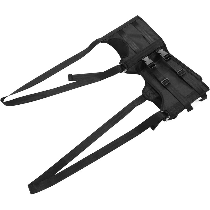 Ноші для спини, неопреновий пояс для поперекового тягування, комфортна декомпресія для розтягування спини (L)