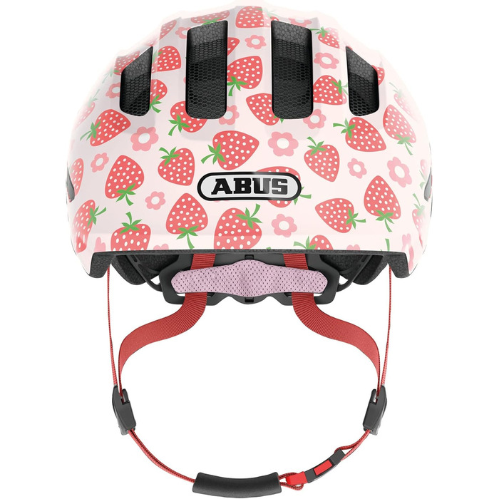 Дитячий шолом Smiley 3.0 LED - Велосипедний шолом з підсвічуванням - Глибока посадка та місце для косички - для дівчаток та хлопчи