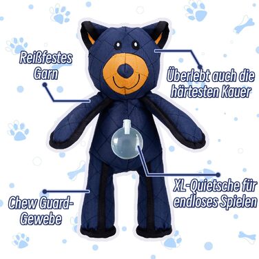 Jadyon Dog Toy Indestructible Bear, Dog Toy Indestructible, Dog Ball Dog Ball Dog Toy Food Ball, Indestructible Dog Chew Toy, Indestructible Dog Toy For Agressive Chewers, Jadyon Dog Toy Indestructible Bear, Dog Toy Indestructible, Dog Ball Dog Ball Dog T