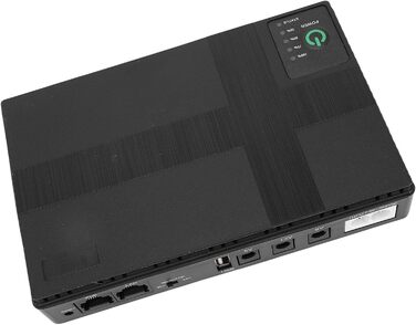 Джерело безперебійного живлення (ДБЖ) USV, 10400 мАг, 6 виходів, з PoE LAN-портом, для Wi-Fi роутерів, модемів, камер, систем безпеки, LED-освітлення (Євровилка)