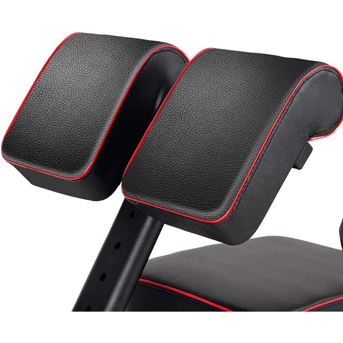 Складана силова лава soges з розкладною розкішною опорою для ніг для тренування м&39язів живота та спини, багатофункціональні силові лави для домашніх силових тренувань, PSBB004-1