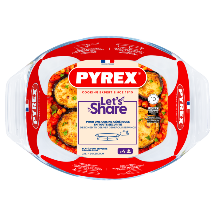 Форма для запікання Pyrex, 30х21х7 см (2.1 л)  (7092338)
