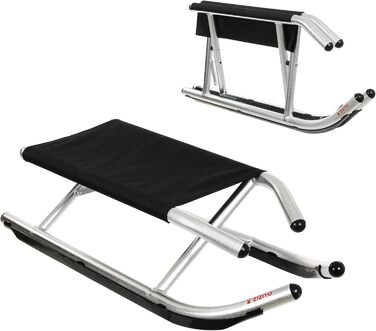 Санки Дитячі складні санки Алюмінієві складні санки Санки Дитячі санки до 80 кг Санки від 5 років CRYSTAL