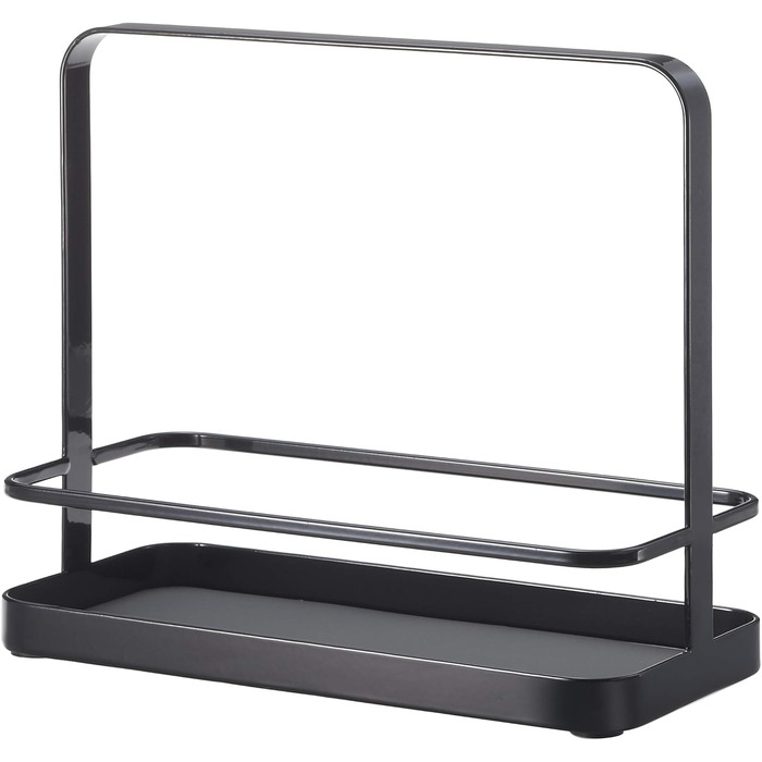 Решітка для приправ Yamazaki 2255 TOWER, чорна, сталь, 21 x 10 x 18 см, чорна, одинарна