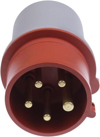 Випробувальний адаптер CEE 16A / 32A Трифазний випробувальний адаптер для вимірювання напруги, безпечний випробувальний інструмент для промисловості та технічного обслуговування (16 А, CEE 5P) 16 А CEE 5P