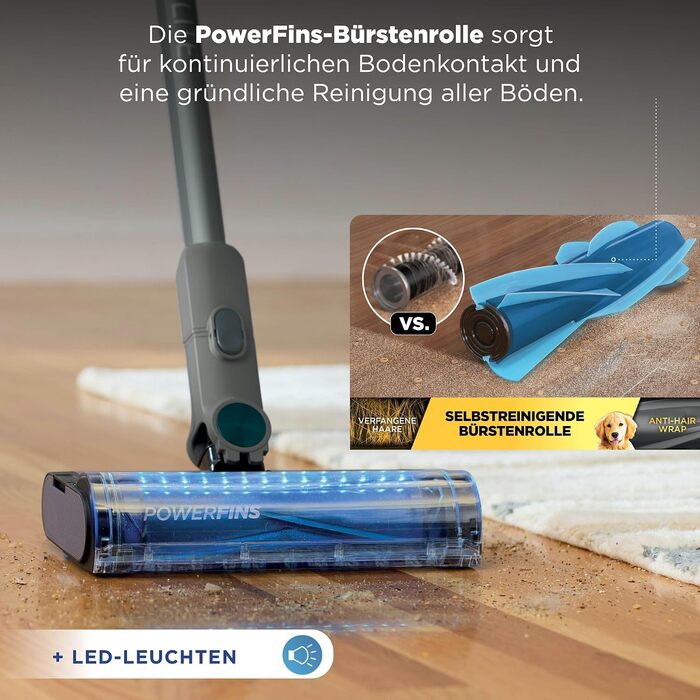 Акумуляторний пилосос Shark PowerLite Clean & Empty Pet, до 40 хв роботи, бірюзовий