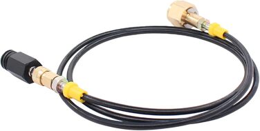 Адаптер бака CO2 Doo Engy Адаптер бака Шланг високого тиску Шланг для соди Адаптер для наповнення циліндра Шланг для Sodastream W21.8-14 DIN477 CO2 баків і більшості машин для газованої води