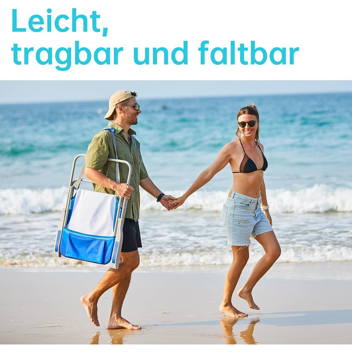 Складаний стілець, легкий, портативний, кемпінговий стілець, складний, міцний, стабільний, довговічний для саду, балкону та фестивалів, використання на вулиці як рибальський стілець, кемпінговий стілець, максимальна вага до 136 кг, 1/2 шт., , темно-синій,