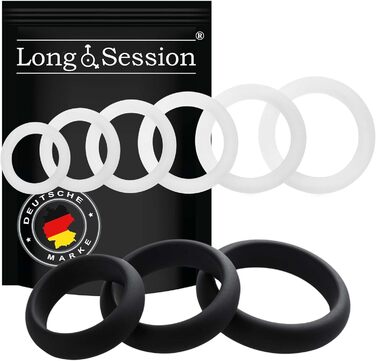 Набір анальних пробок Belmalia, силікон, 3 розміри Ø30/35/45 мм, рожевий/фіолетовий/чорний