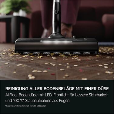 Пилосос із мішком AEG 8000, переможець тестів Stiftung Warentest, AB81U1SW Білий