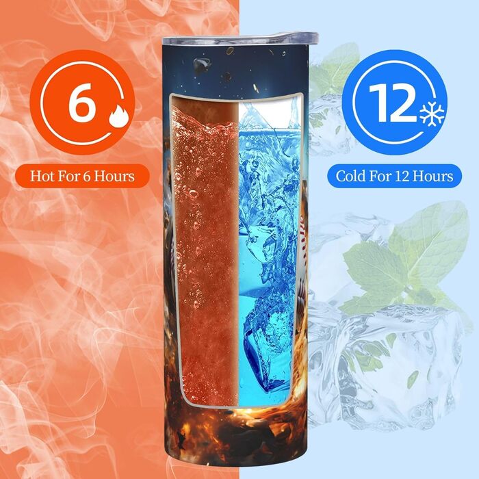 Кухоль з прямою трубочкою, 590 мл, Гарячий бейсбол, з принтом, дорожній кухоль, підходить для кемпінгу, офісу та дому