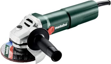 Кутова шліфувальна машина Metabo W 1100-125 - 603614000 - Із захисним кожухом від перекручування та захистом від перезапуску - Ном