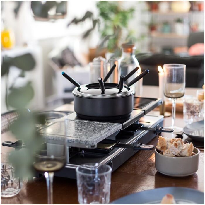 Набір раклет фондю 12 персон 1650w - doc234