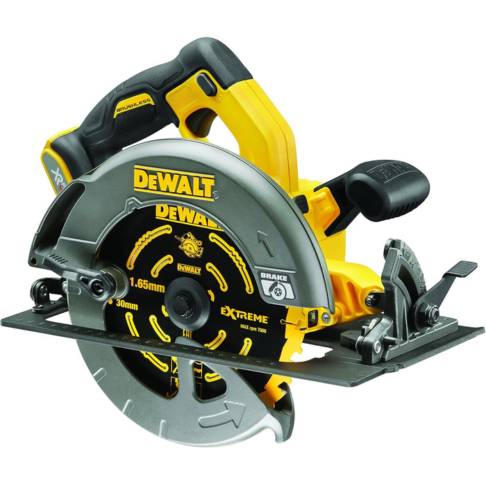 Акумуляторна портативна дискова пила Dewalt, 54 В, Flexvolt, , DCS575NT-XJ