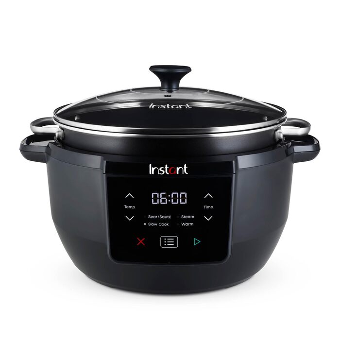 Мультиварка-слоукукер Instant Pot Superior 7,1 л, режими повільного приготування, обсмажування, приготування на парі та підігріву, чаша з антипригарним покриттям