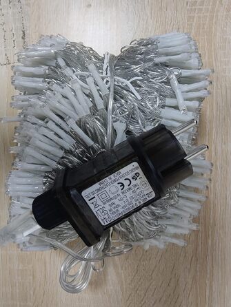 Казкові вогні на відкритому повітрі 60M 600 LED, казкові вогні з пультом дистанційного керування 8 режимів таймера, водонепроникни