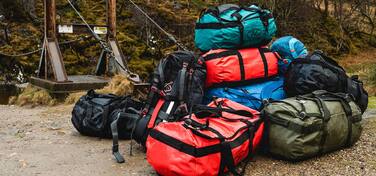 Сумка дорожня водозахисна Highlander Storm Kitbag 90L Blue (DB124-BL)