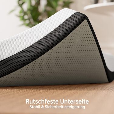 Розкладний матрац TeQsli Gel заввишки 15 см, гостьовий матрац, розкладний матрац із 4 предметів та диван-ліжко 3-в-1 з чохлом, який можна прати та знімати, сертифікований Oeko-Tex та CertiPUR (140x200x15 см)