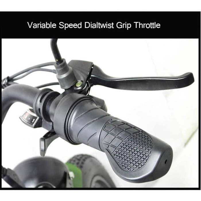 Електричний триколісний велосипед для дорослих (7 швидкостей), 24-дюймовий електротрайк з товстими шинами, великий кошик/регульоване ширше сидіння, круїзерні велосипеди для дорослих з фарою, зелений