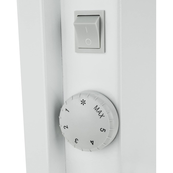 Настінний конвекторний електричний обігрівач Thermoval (1000 Вт)