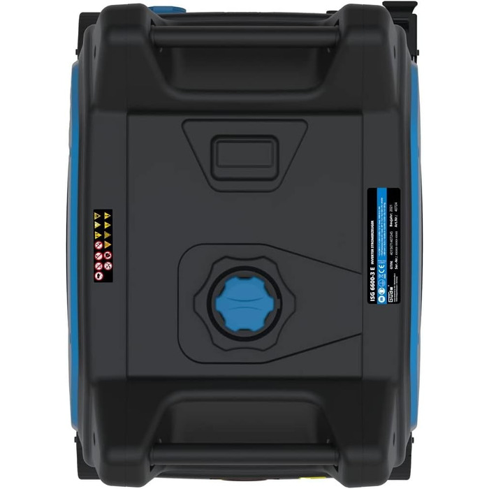 Інверторний генератор Gde ISG 6600-3 E Аварійний генератор живлення Генератор 230 В